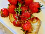 Fraises au vin blanc