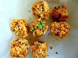 Muffins aux patates douces et aux herbes