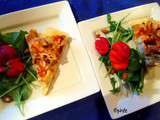 Pizzas au chou-fleur  buffalo  et  fromage bleu 