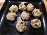 BISCUITS poudre d'amandes, miel, flocons d'avoine (plus diététique)