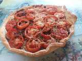 Tarte oignons tomates