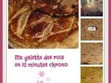 Galette des rois en 10 minutes chrono