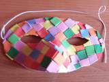 Masques Arlequin pour mardi gras