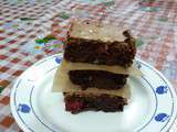 Brownies aux fruits rouges au Moulinex Companion