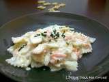 Farfalle au saumon fumé / Farfalle al salmone affumicato