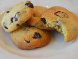 Christmas cookies: chocolat blanc & cranberries