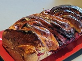 Babka au fruits rouges