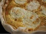 Quiche au saumon et aux asperges