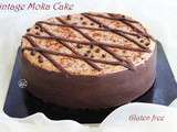 Tarte moka vintage, sans gluten