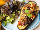 Aubergines farcies à la libanaise (cheikh el mehchi)