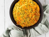 Frittata aux petits pois et au chorizo