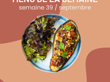 Menu semaine 39 / septembre