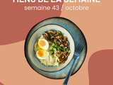 Menu semaine 43 / octobre