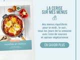 Menus par La cerise, 3 possibilités