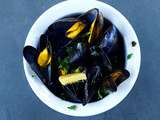 Moules au bouillon thaï