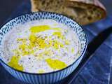 Tartinade de chèvre au citron et zaatar