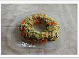 Couronne de courgettes et carottes