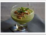 Mousse de courgette aux pignons