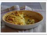 Parmentier aux courgettes