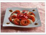 Salade de tomate et fraise