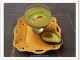 Veloute de courgette et avocat