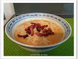 Veloute de patates douces aux lardons