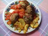 Boulettes de pommes de terre à la viande