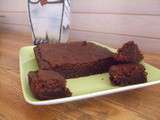 Brownie fondant au chocolat et pralin