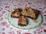 Brownies- crumble aux poires