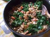 Curry de panais, carottes, pois chiche , chou kale