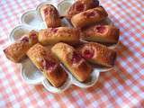 Financiers au combawa et framboises