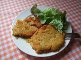 Galettes de lentilles corail