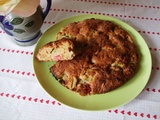 Gâteau à la rhubarbe et aux amandes