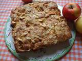 Gâteau aux pommes et aux amandes