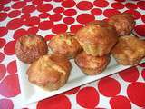 Muffins aux pommes et aux noix