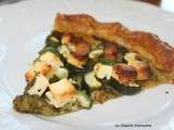 Tarte courgette feta