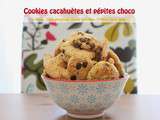 Cookies cacahuètes et pépites de chocolat