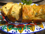 Cake salé courgettes amandes