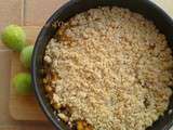 Crumble de figues au romarin