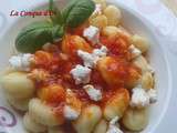 Gnocchi de pommes de terre à la sauce tomate et ricotta