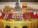 Buffet d'anniversaire Robot