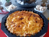 Tourte aux champignons & poulet