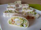 Wraps avocat & crevettes