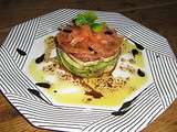 Tartare de saumon à l'avocat