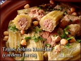 Dolma khorchef (دولمة الخرشف) cardons farcis