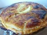 Galette des rois crème de marron - poire