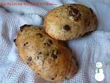 Petits pains au lait aux pépites de chocolat