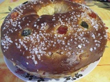 Couronne des rois en brioche