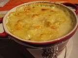 Gratin de légumes au bleu d'Auvergne