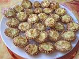 Mini-tartelettes saumon/comté